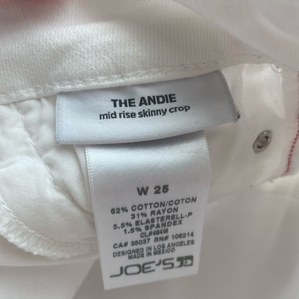 Joes Jeans. Mid Rise Skinny,  size 25, Great condition - Picture 9 of 10
